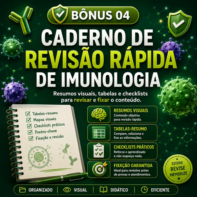 Bônus 04 — Caderno de Revisão Rápida de Imunologia