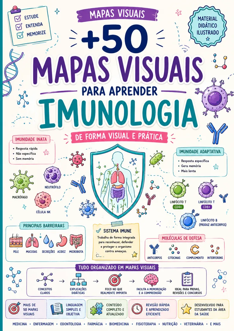 Mapa visual de imunologia — página 1